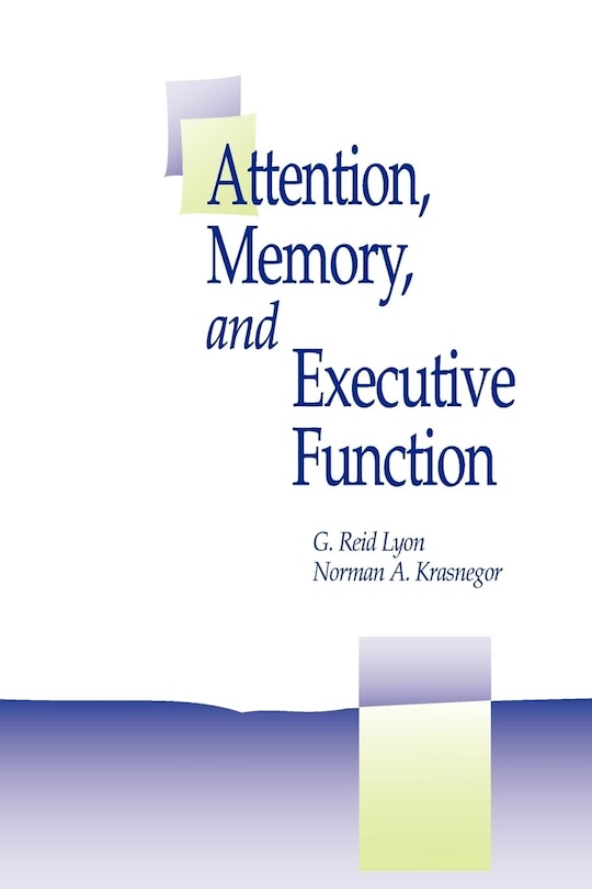 Front cover_Attention, Memory, and Executive Function