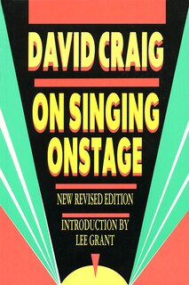 Front cover_On Singing Onstage
