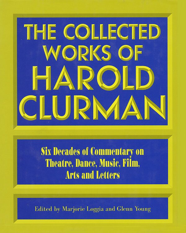 Couverture_The Collected Works of Harold Clurman