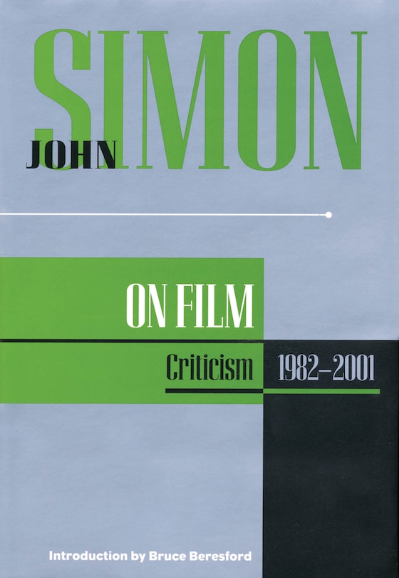 Couverture_John Simon on Film