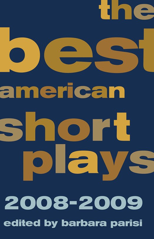 Front cover_The Best American Short Plays 2008-2009