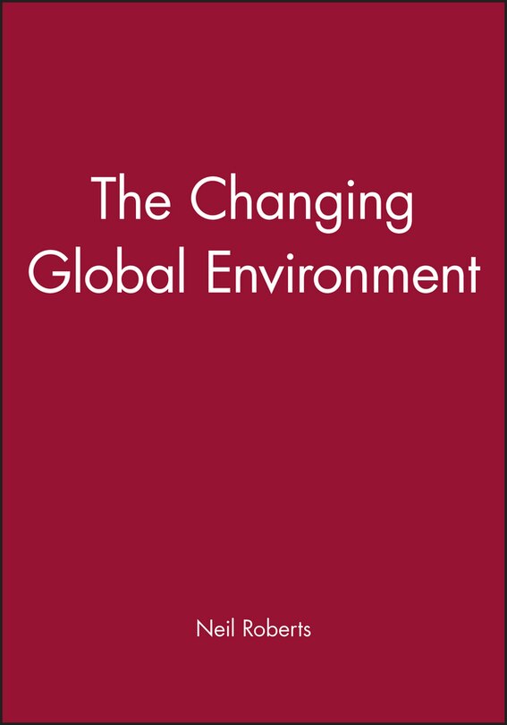 Couverture_The Changing Global Environment