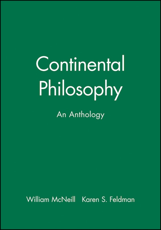 Front cover_Continental Philosophy