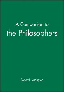 Front cover_A Companion to the Philosophers