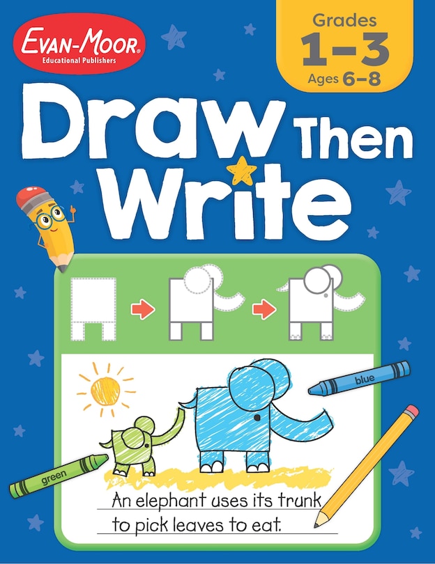 Front cover_Draw…Then Write, Grade 1 - 3 Teacher Resource