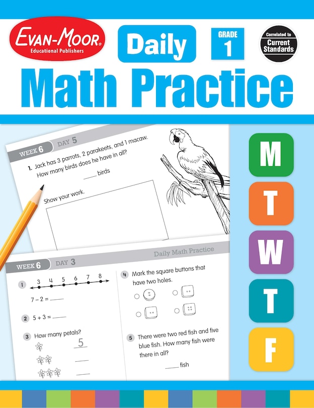 Couverture_Daily Math Practice, Grade 1 Teacher Edition