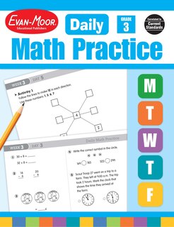 Front cover_Daily Math Practice, Grade 3 Teacher Edition