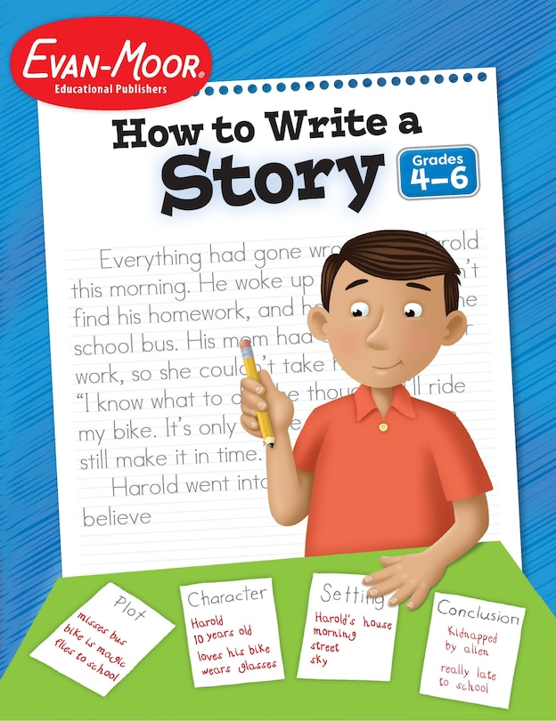 Couverture_How to Write A Story, Grade 4 - 6 Teacher Resource