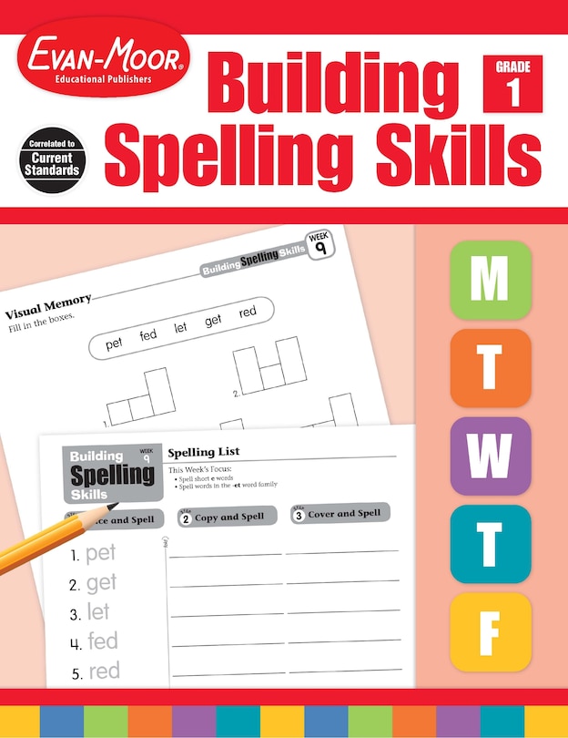 Front cover_Building Spelling Skills, Grade 1 Teacher Edition