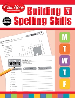 Front cover_Building Spelling Skills, Grade 4 Teacher Edition