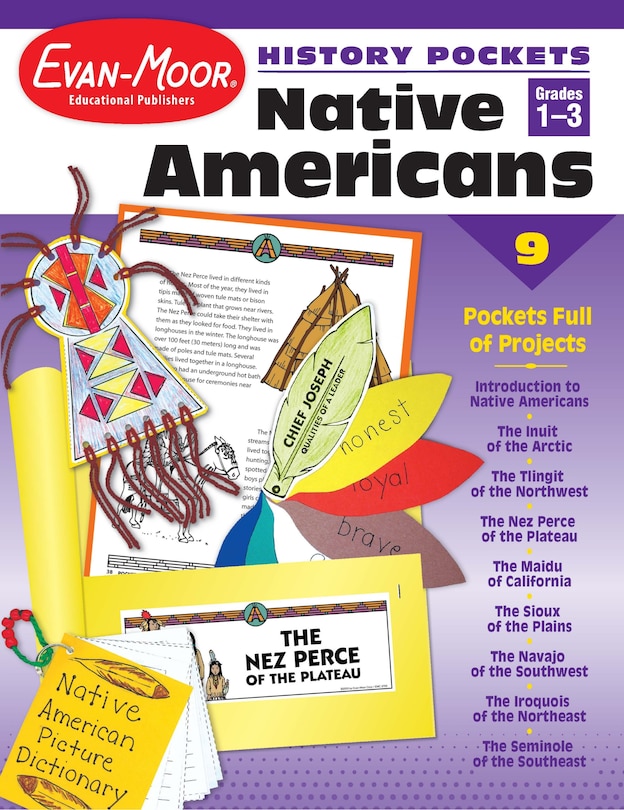 Front cover_History Pockets: Native Americans, Grade 1 - 3 Teacher Resource