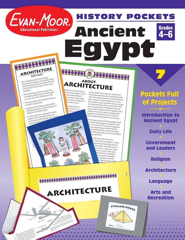 Couverture_History Pockets: Ancient Egypt, Grade 4 - 6 Teacher Resource
