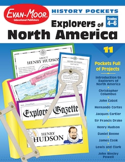 Couverture_History Pockets: Explorers of North America, Grade 4 - 6 Teacher Resource