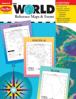 Couverture_The World - Reference Maps & Forms, Grade 3 - 6 - Teacher Resource
