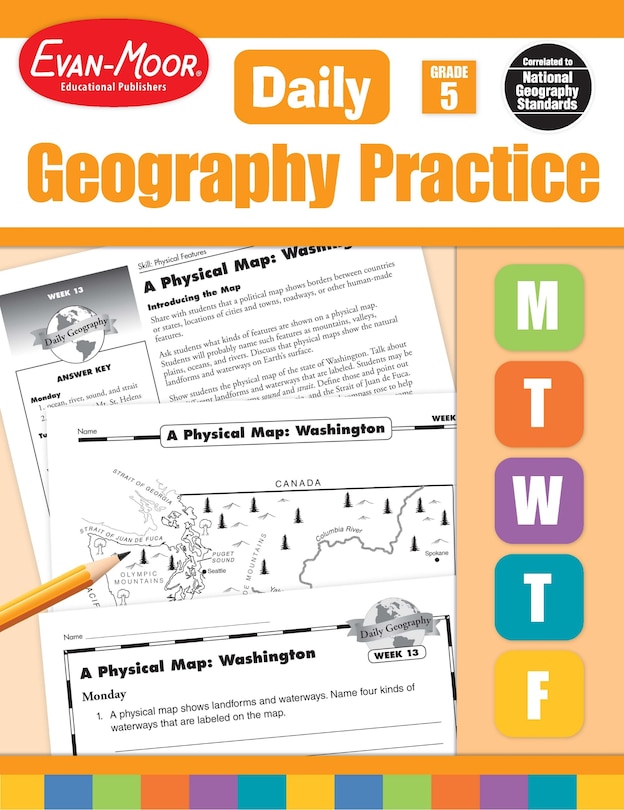 Couverture_Daily Geography Practice Grade 5