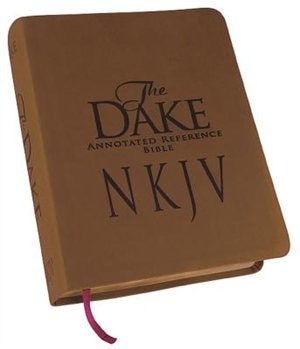 NKJV DAKE BIBLE IMITATION LEATHER BROWN