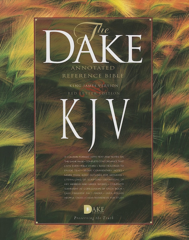 Front cover_Dake's Annotated Reference Bible-KJV