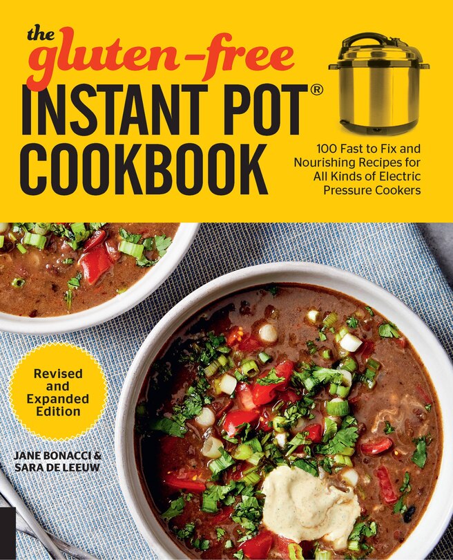 Front cover_The Gluten-Free Instant Pot Cookbook Revised and Expanded Edition