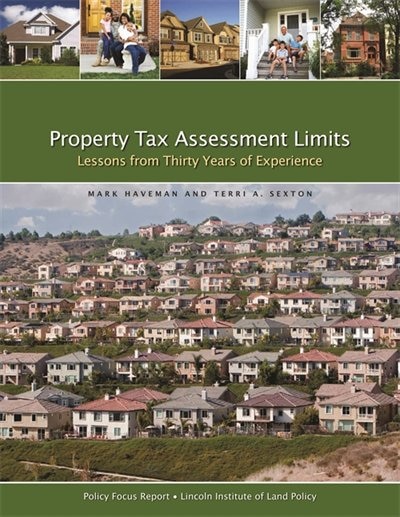 Front cover_Property Tax Assessment Limits