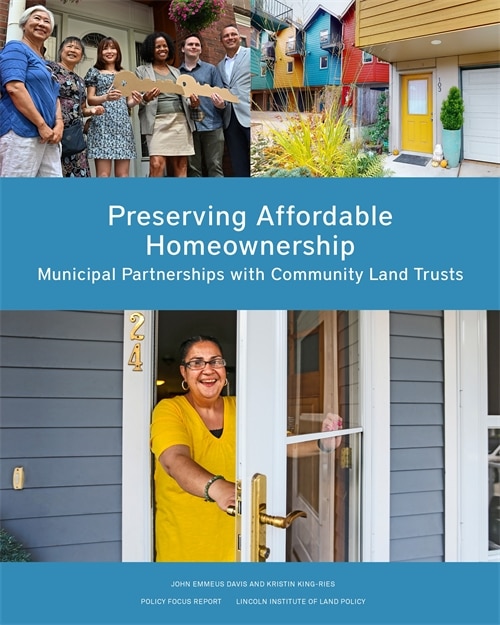 Front cover_Preserving Affordable Homeownership