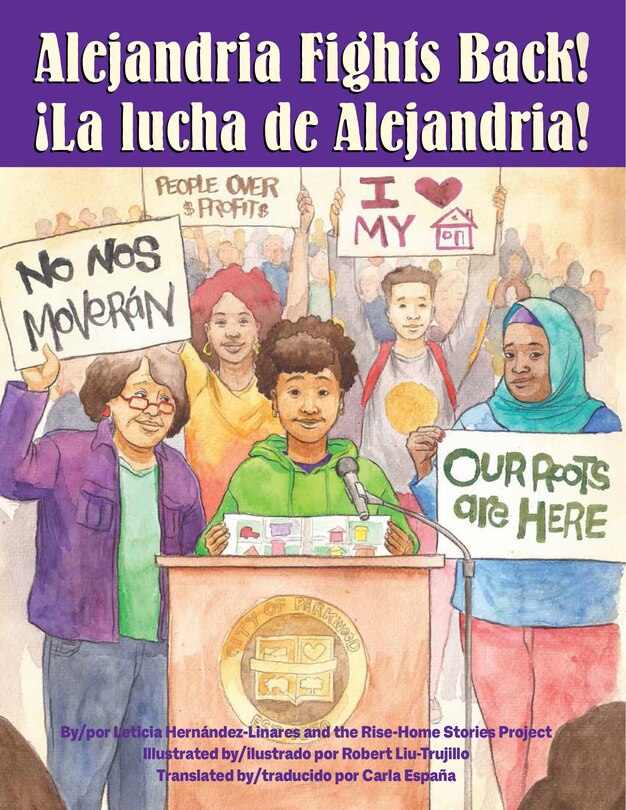 Front cover_Alejandria Fights Back! / ¡La Lucha de Alejandria!