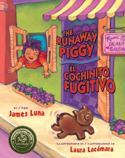 Front cover_The Runaway Piggy / El Cochinito Fugitivo