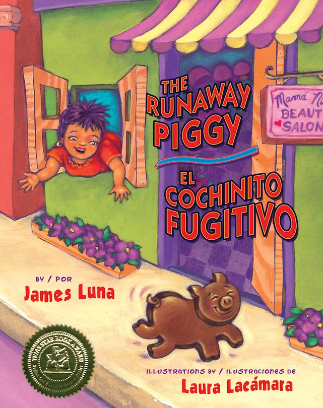 Front cover_The Runaway Piggy / El Cochinito Fugitivo