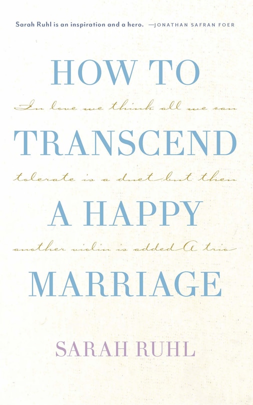 Front cover_How To Transcend A Happy Marriage