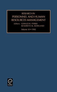 Couverture_Research in Personnel and Human Resources Management