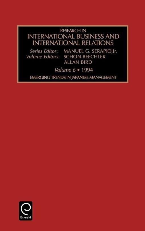 Emerging Trends in Japanese Management