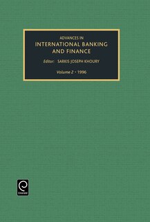 Front cover_Advances in international banking and finance