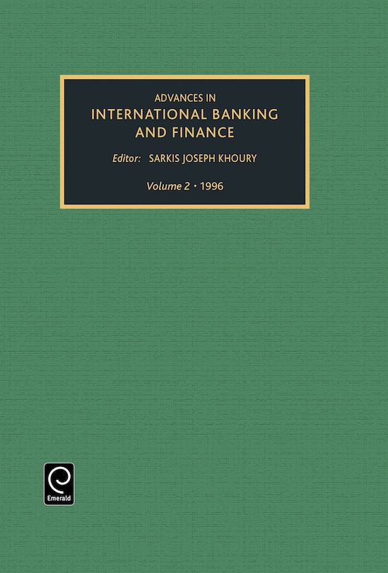 Front cover_Advances in international banking and finance
