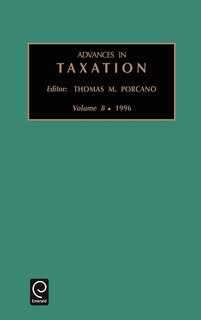 Front cover_Advances in Taxation