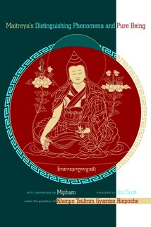 Couverture_Maitreya's Distinguishing Phenomena and Pure Being