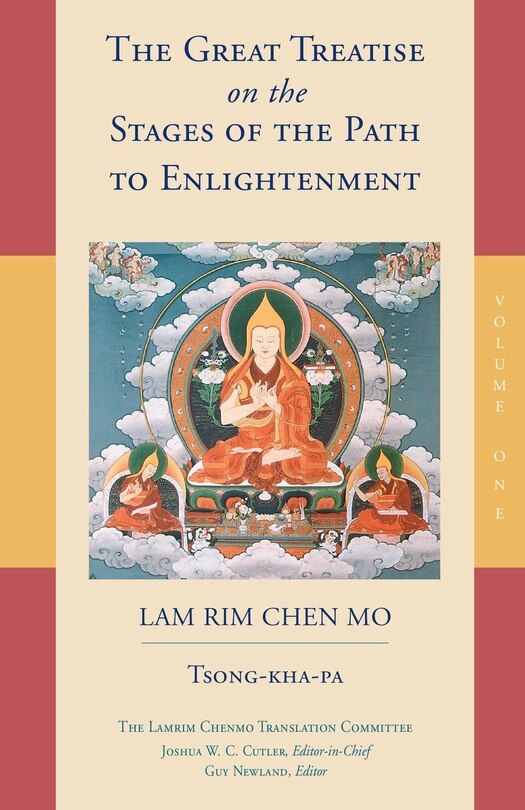 Couverture_The Great Treatise On The Stages Of The Path To Enlightenment (volume 1)
