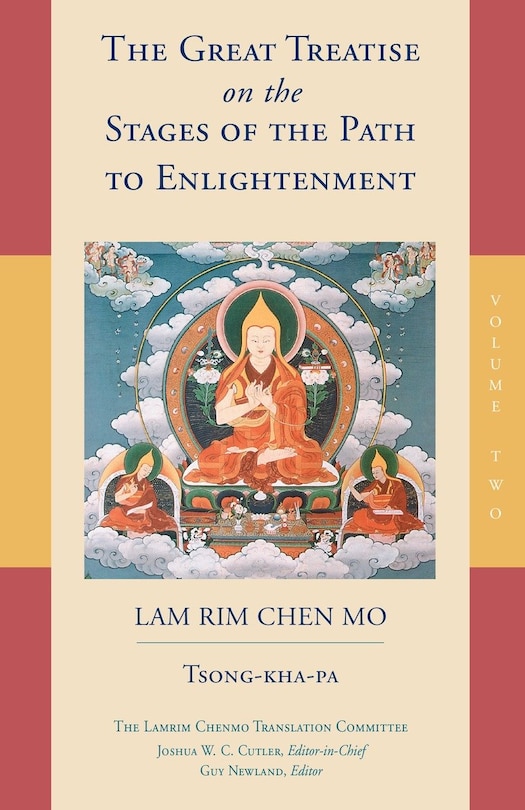 Couverture_The Great Treatise On The Stages Of The Path To Enlightenment (volume 2)