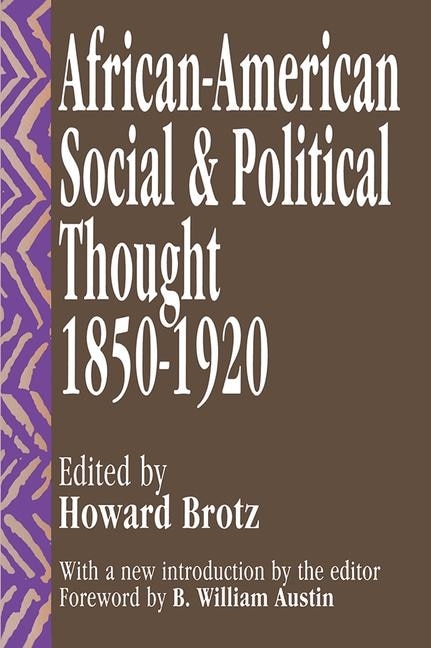 Front cover_African-American Social and Political Thought