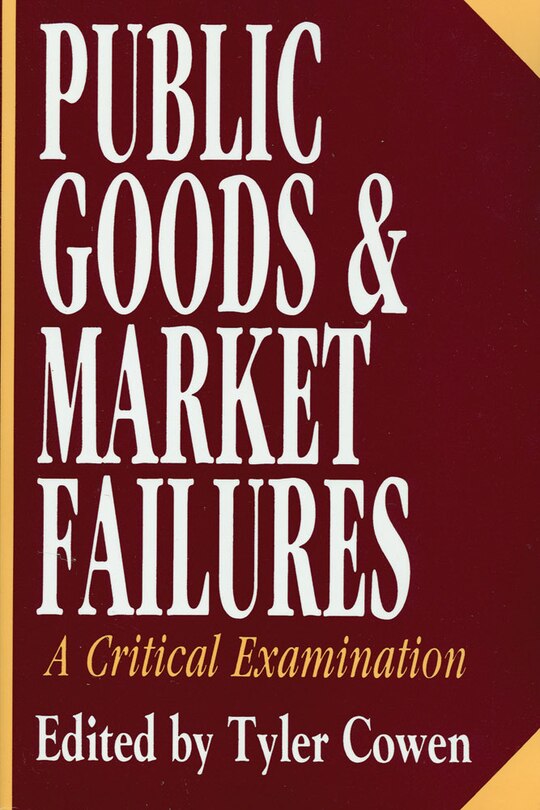 Couverture_Public Goods and Market Failures