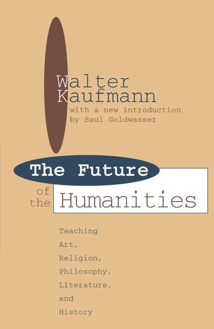Front cover_Future Of The Humanities