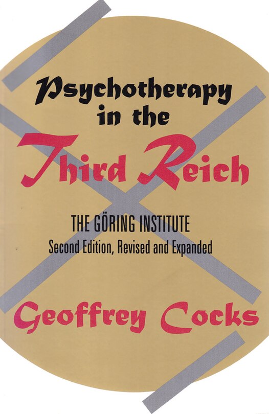 Front cover_Psychotherapy in the Third Reich