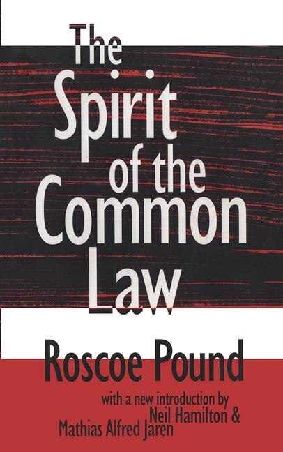 Couverture_The Spirit of the Common Law