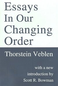 Front cover_Essays In Our Changing Order
