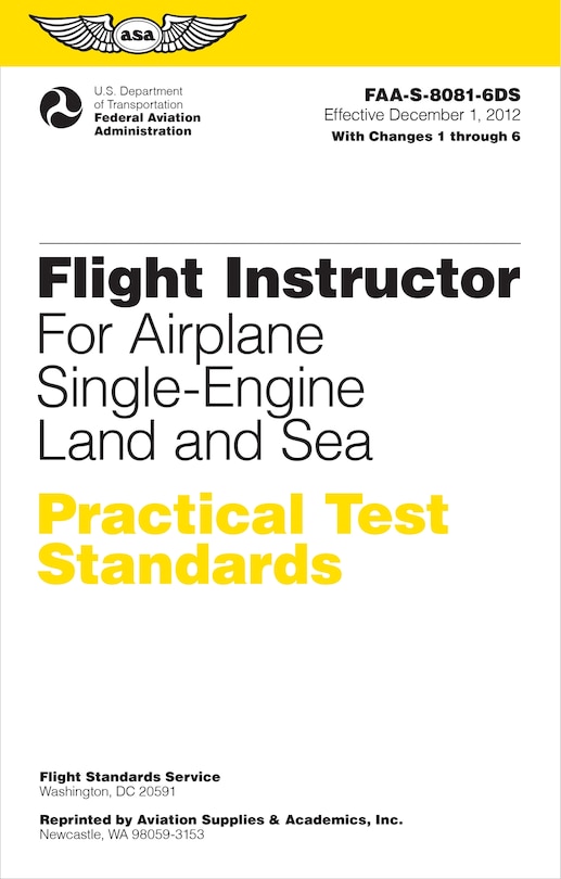 Couverture_Flight Instructor Practical Test Standards for Airplane Single-Engine Land and Sea (2024)