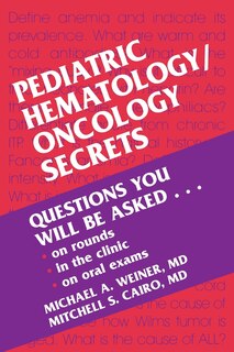 Front cover_Pediatric Hematology/Oncology Secrets
