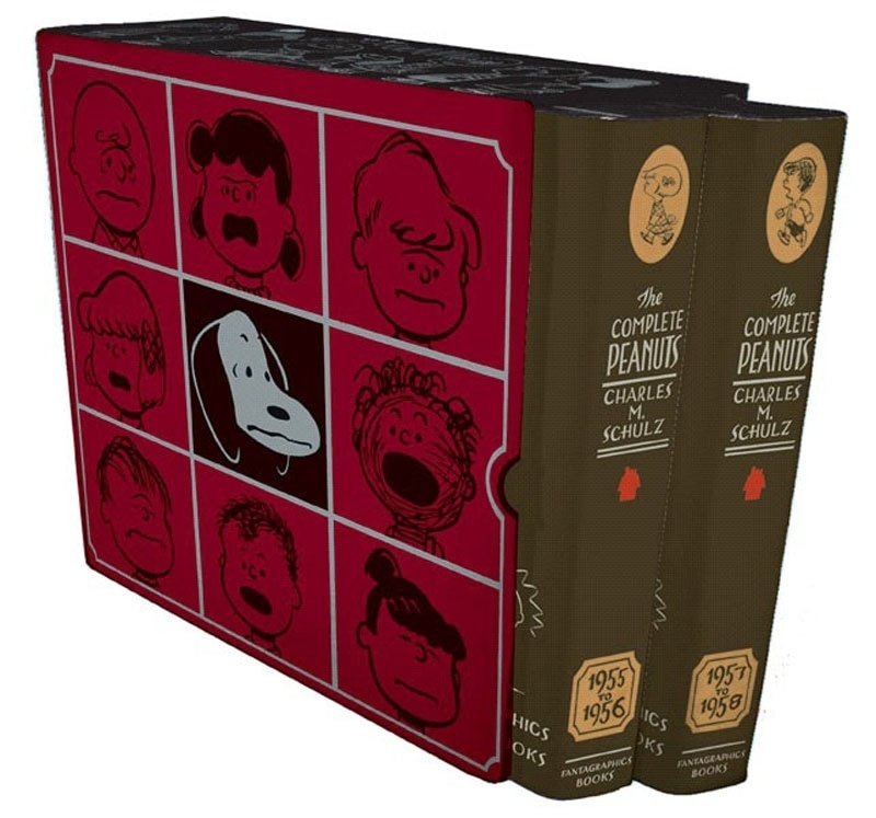 Front cover_The Complete Peanuts Box Set Volumes 3 & 4: 1955-1958
