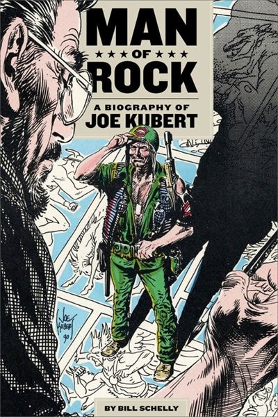 Couverture_Man of Rock A Biography of Joe Kubert