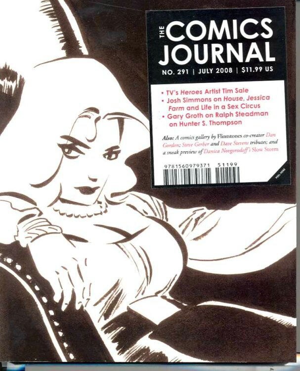 Front cover_The Comics Journal #291