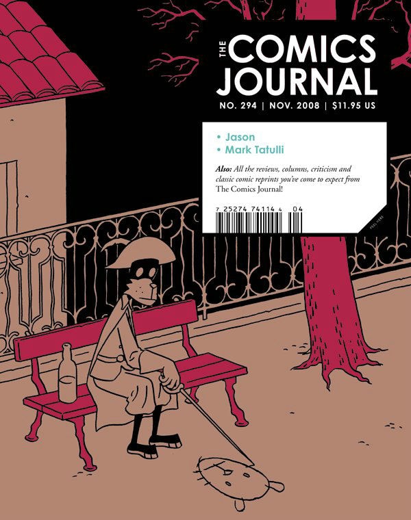 Couverture_The Comics Journal #294