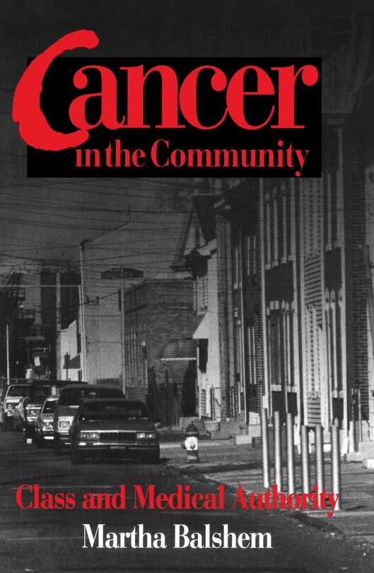 Front cover_Cancer In The Community