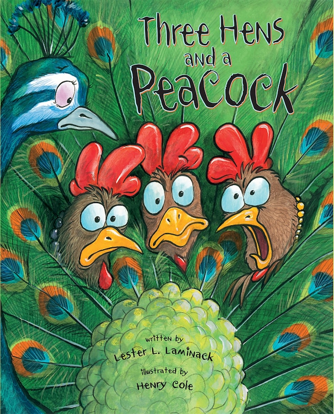Front cover_Three Hens and a Peacock